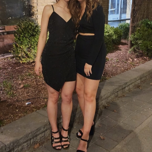 Black Sparkle Dress - Picture 7 of 7